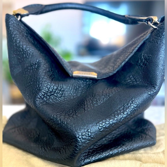Burberry Black Hobo Bag - Picture 1 of 7